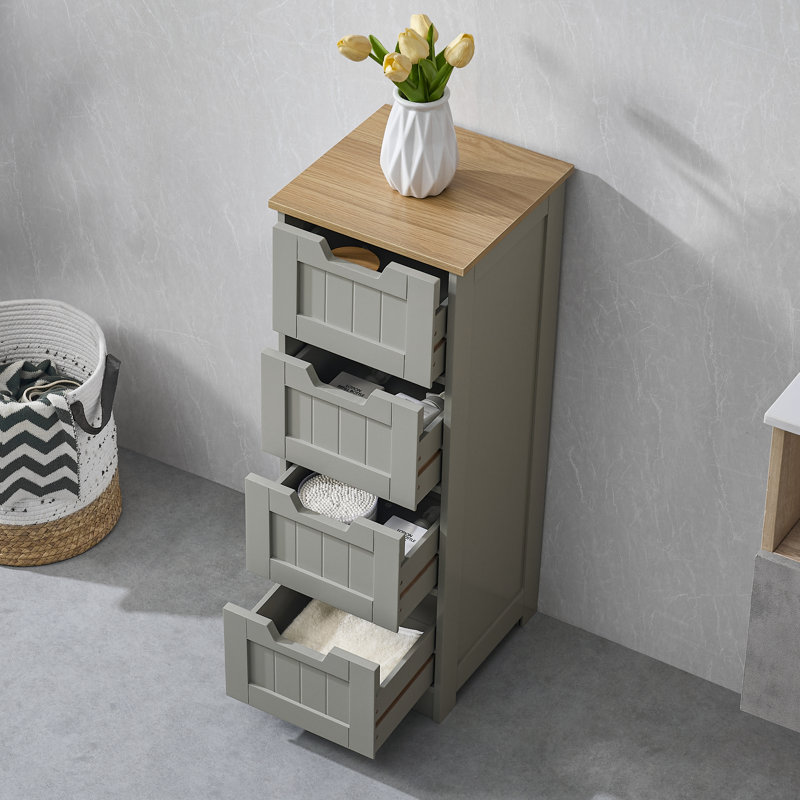 Milano Bathroom Cabinet, Grey