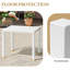 Table d'appoint rectangulaire en aluminium-907549592