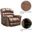 Ensemble de salon moderne en microfibre Power Lift avec USB et massage chauffant-229870836