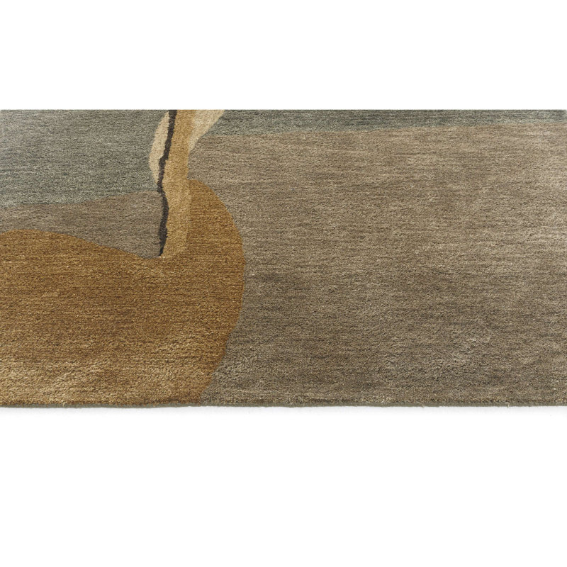Hemmings Hand Tufted Wool Indoor Rug, Rectangle 5' x 8'