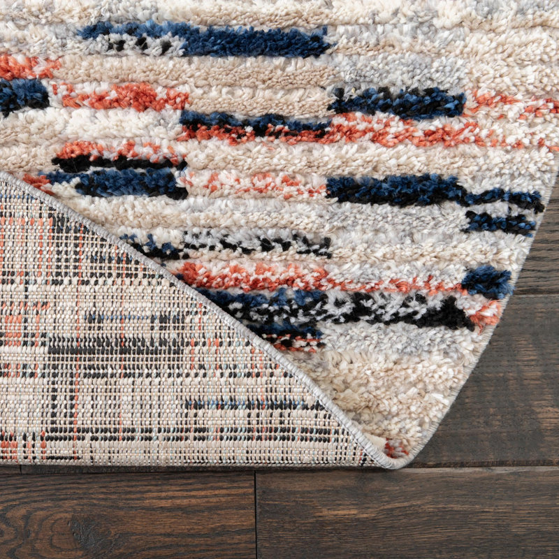 Tucson Abstract Indoor Rug, Round 5'