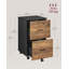 Akieba 2 Drawer Filing Cabinet