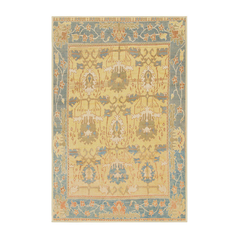 Tapis abstrait moderne 1215, Rectangle 2 pi x 4 pi