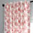 Gingras Coastal Leaf Cascade Printed Cotton Room Darkening Curtains - Single Panel-1753917766-1753917784