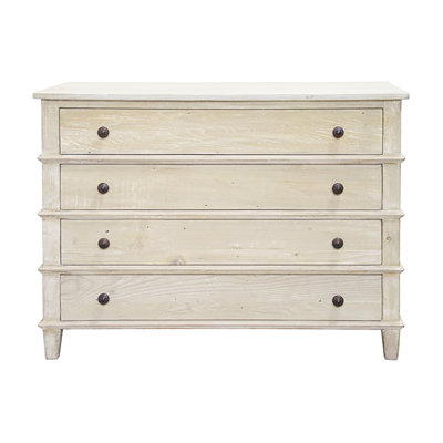 Dennis 4 - Drawer Solid Wood Dresser