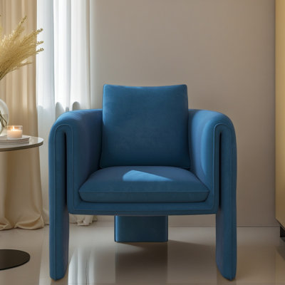 Fauteuil de loisir simple et confortable.