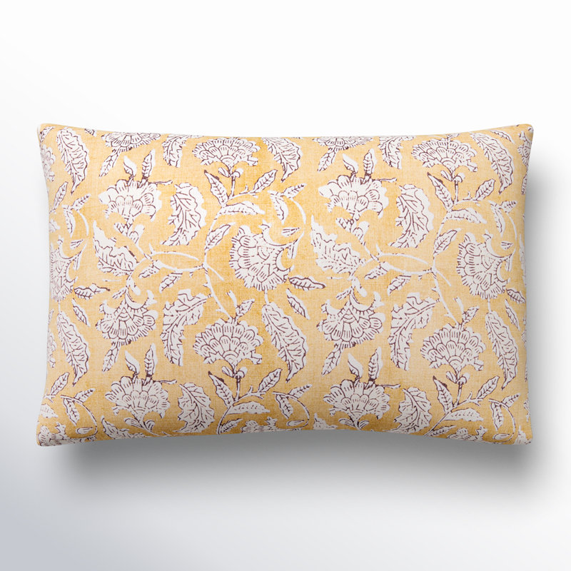 Coussin décoratif Caigan, polyester, Gris