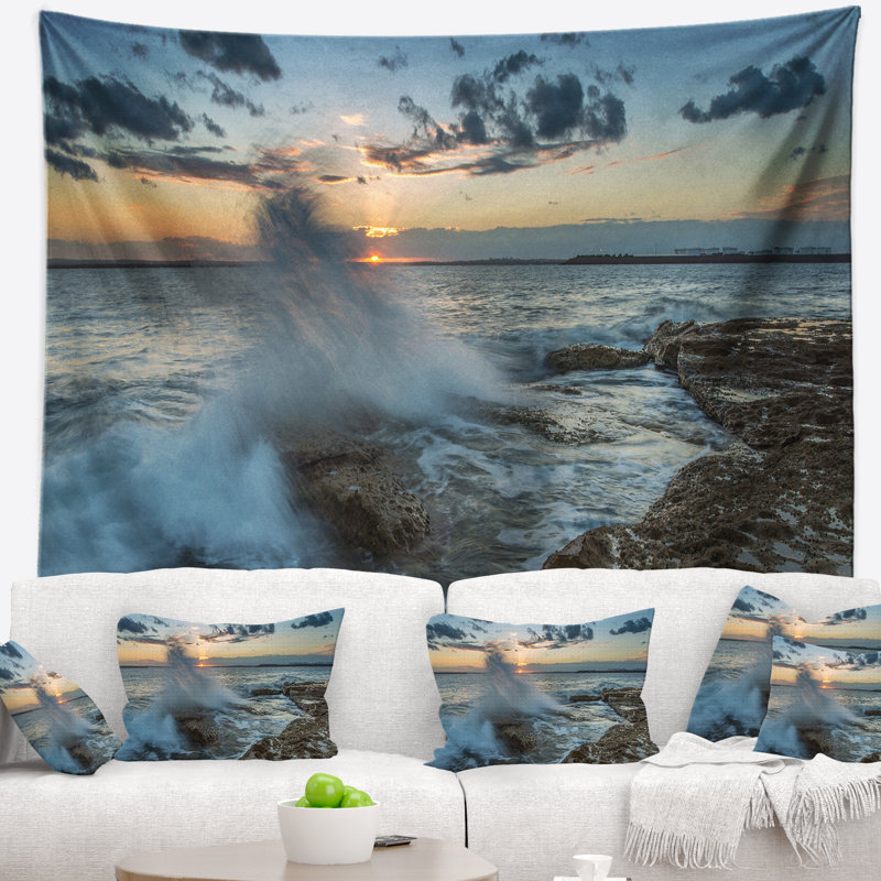 Polyester Tapestry, 78" H x 92" W