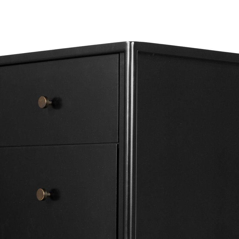 Soto 5 Drawer Dresser-Black