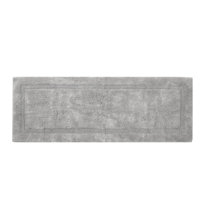 DEXDE Bathroom Rugs Runner 24 x 60 Inch, Extra Long and Non-Slip, Machine  Washable, Cream White Soft Carpets for Shower