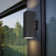 Alvisa Outdoor Wall Light in 2 Lights with Aluminum