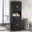 Armoire de rangement haute avec quatre portes