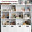 Kirklyn 49.4"W 7 Cube Bookcase, Standard Bookcase With 4 Removable Drawers-96914535