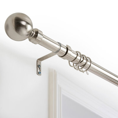 Colman Adjustable 4.5cm Double Curtain Pole