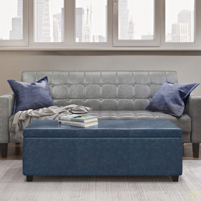 Avalon - Storage Ottoman Bench   For Bedroom, Living Room And Entryway