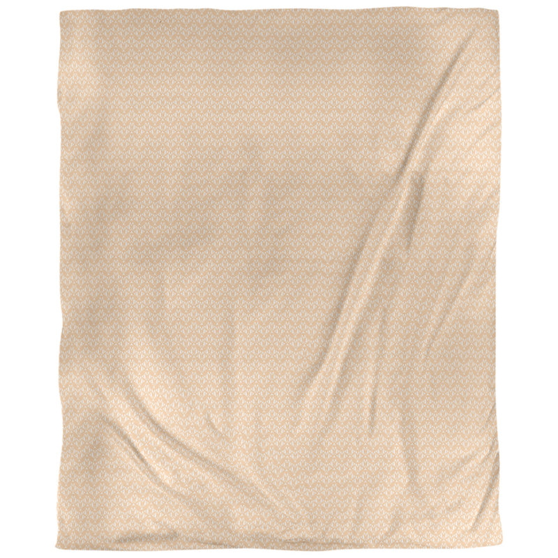 Housse de couette simple Katelyn Elizabeth, Polyester brossé, Housse de couette pour grand lit, Orange clair
