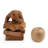 Novica Handmade Diligent Study Wood Sculpture