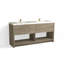 Vista 72" W Freestanding Double Bathroom Vanity-96451904-96451927-96451934