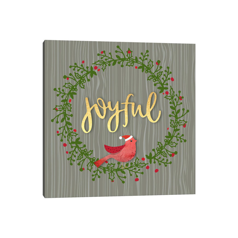 Joyful by Linda Birtel - Wrapped Canvas Gallery-Wrapped Canvas Giclée, 93.98 cm H x 93.98 cm W x 1.91 cm D