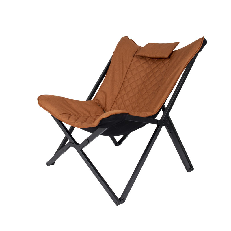 Trigg Reclining Camping Chair, Brown