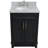 25 " W Freestanding Standard Free Standing 1 Single Vanity Bathroom Vanity With Carrara Marble Top