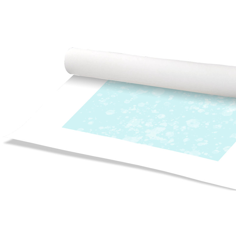 Impression sur papier de bulles fantaisistes, H 16 po x l 12 po x P 1 po, Papier