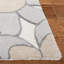 Tapis gris / rose en laine touffeté à la main Asger-1472750868