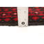 One-of-a-Kind 3'5" x 5'10" 1980s Rectangle Wool Area Rug in Black and Red