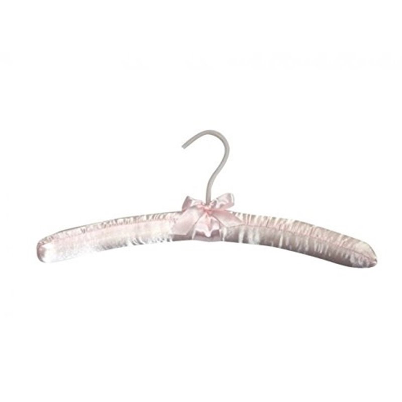 Boutin Satin Standard Hanger for Delicates, Ivory