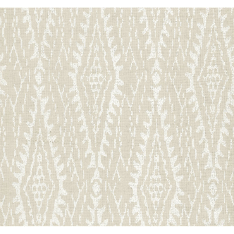 Rousseau Geometric Wallpaper Roll, Beige