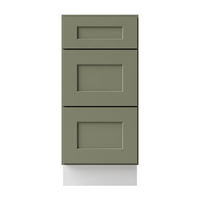Ready to Assemble Solid Wood Shaker Drawer Base Bath Cabinet