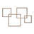 Cithlali Intersecting Cube Accent Wall Shelf-1914996897