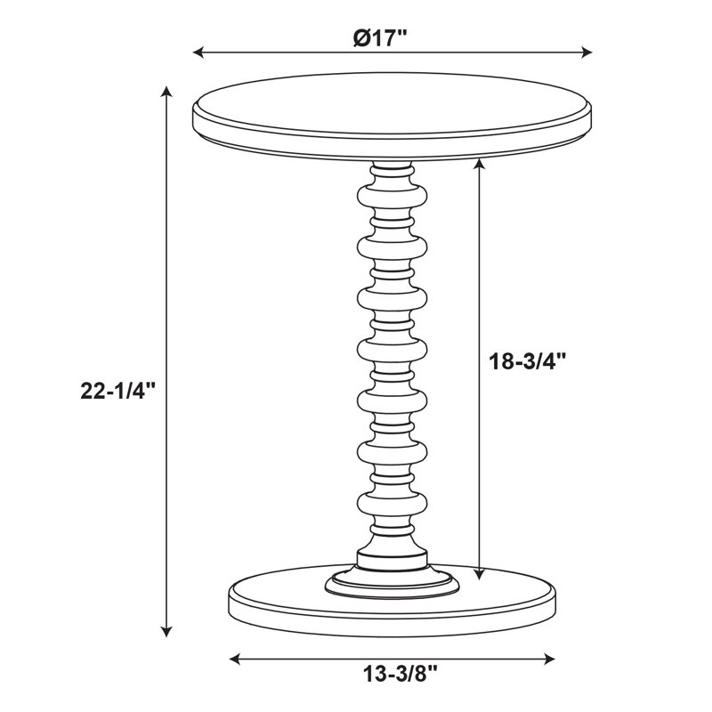 Caitlynne Glass Top End Table