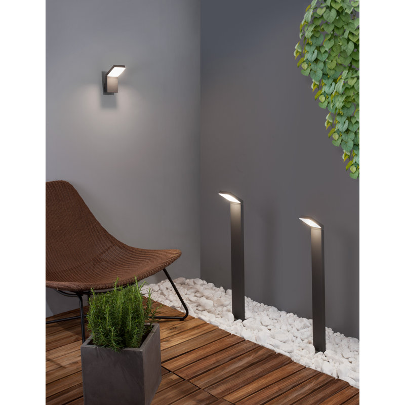 Dark Grey Integrated LED Aluminium Pathway Light