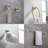 Circular 5 - Piece Bathroom Hardware Set-90977512