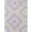 Tapis à motif tribal Mecca Bodrum BubbleGum-50859383-124080371