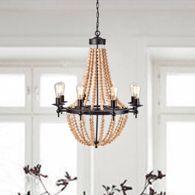 8 - Light Dimmable Empire Chandelier