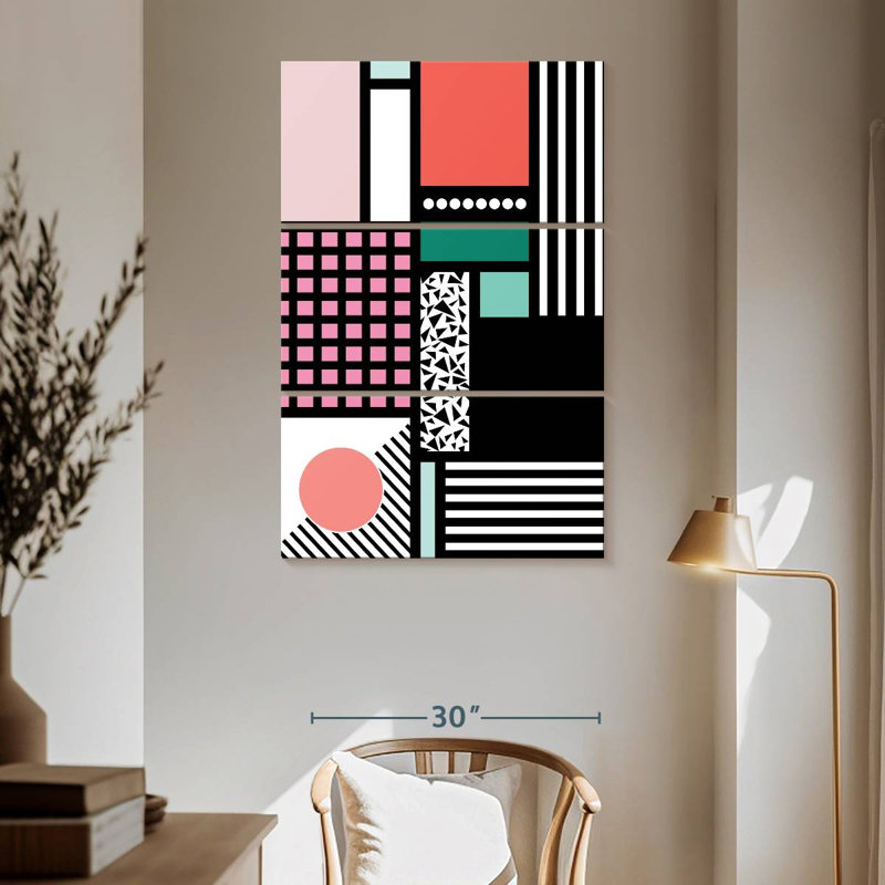 Avery Pastel Patterns, 65" H x 42" W