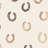 Horseshoe Wallpaper Beige Modern Decorative Mural