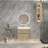 29.3'' Single Bathroom Vanity with Plastic Top-1644271579