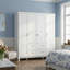 Armoire 63 po avec 4 portes et 2 tiroirs