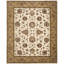 Tapis ivoire / beige en coton crocheté à la main Cloverdale-26608831