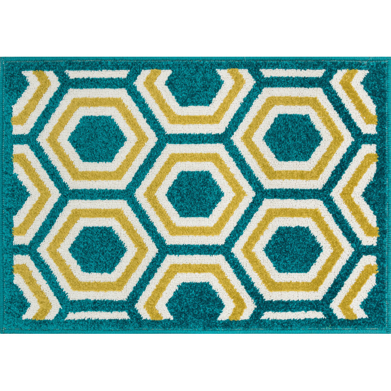 Laudenslager Geometric Indoor Rug, Round 3'