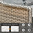9 Pieces Patio Furniture Set With 53" Fire Pit Table, Outdoor Wicker Swivel Rocking Chairs With Comfy Cushions, All-weather High Back Sofa Couch Set For Backyard Or Lawn-1717321559