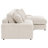 Ashil Upholstered Reversible Chaise Sectional Sofa Sand-439394175