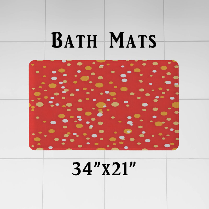 Rideau de douche avec tapis de bain, H 72 po x l 70 po