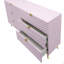 Commode rose Gaines