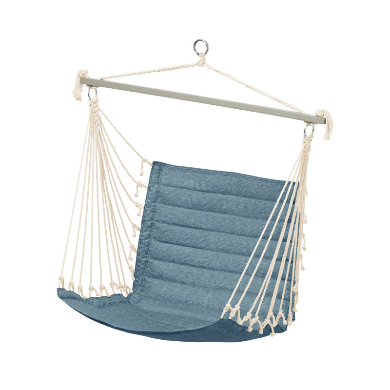 Chaise hamac matelassé Weekend, bleu
