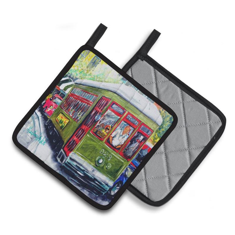 Caroline's Treasures Cotton Potholder Set