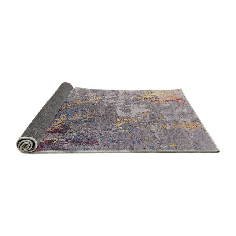Abstract Indoor Rug, Round 7'